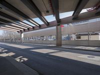 Elevated Road in Barcelona City