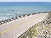 Elevated Road in Big Sur, California