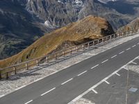 Elevated Road: Clear Sky and Top Down View