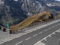 Elevated Road: Clear Sky and Top Down View