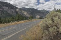 Elevated Road in the Highlands of British Columbia