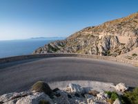 Elevated Road in Mallorca: Exploring the Stunning Coastline of Spain