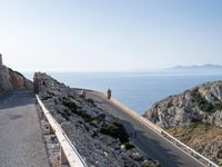 Elevated Road in Mallorca Scenic Landscape 002