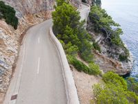 Elevated Road in Mallorca, Spain - Breathtaking View