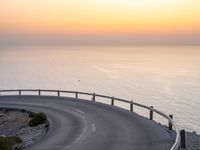 Elevated Road in Mallorca, Spain Coastal