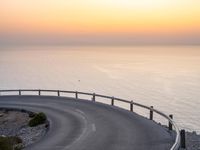 Elevated Road in Mallorca, Spain Coastal