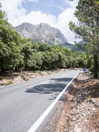 Elevated Road in Spain's Balearic Islands