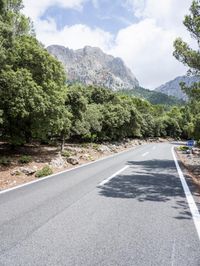 Elevated Road in Spain's Balearic Islands