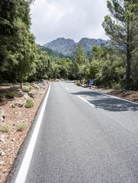 Elevated Road in Spain's Balearic Islands