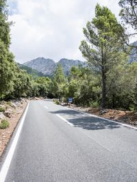 Elevated Road in Spain's Balearic Islands