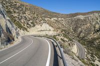 Elevated Road in Spain: A Scenic Coastal Drive