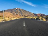 Elevated Road in Tenerife, Canary Islands