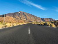 Elevated Road in Tenerife, Canary Islands