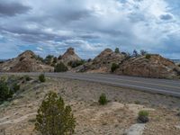 Elevated Road in Utah, USA