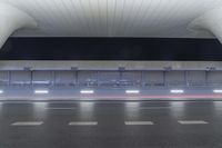 an empty airport has been completely cleaned and empty from people's shadows to the terminal