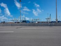 the airport is empty and ready for transportation to go home to the terminal from its current home