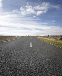 Empty Road with Vertical Rock Wall: A Unique POV Experience