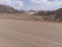 Endless Road in Africa: Slope and Mountain Landscape