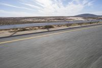 Endless Road on African Plain in South Africa