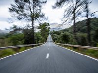 Endless Road in the Balearic Islands, Spain