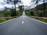 Endless Road in the Balearic Islands, Spain