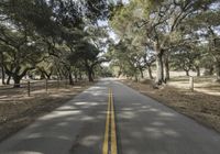 Endless Road in California Rural Landscape