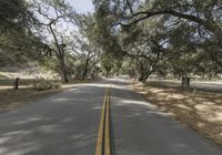 Endless Road Through California's Rural Landscape