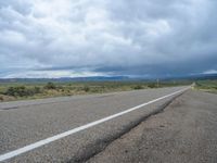 Endless Road Through the Colorado Landscape