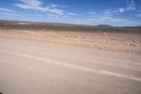 Endless Road in South Africa Desert Landscape 001