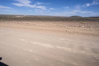 Endless Road in South Africa Desert Landscape