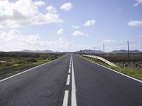 the empty open road on the prairie in california, united states'east coast region