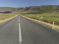 Endless Road in Iceland: Clear Sky Ahead