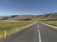 Endless Road in Iceland: Clear Sky Ahead