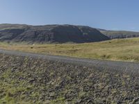 Endless Road in Iceland: Mountain Landscape