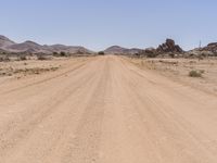 a desert road in the middle of nowhere and no one is there for them to go