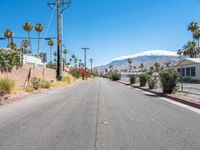 Endless Road in Palm Springs, California, USA