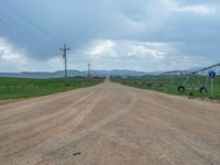 Endless Road in Rural Utah: A Melancholic Landscape