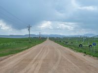 Endless Road in Rural Utah: A Melancholic Landscape