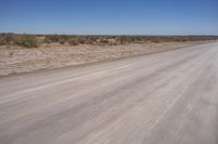 Endless Road on the African Plain in South Africa