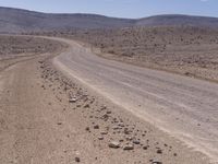 Endless Road in South Africa's Desert Landscape