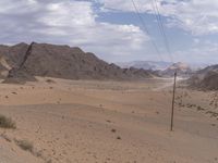 Endless Road in South Africa: Desert and Mountain Range