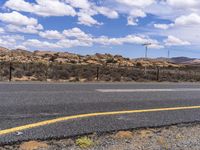 Endless Road Through South Africa Highlands 001