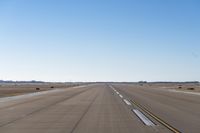 Endless Road in Texas Landscape