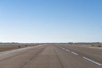 Endless Road in Texas Landscape