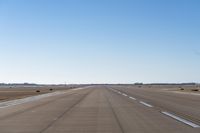 Endless Road in Texas Landscape