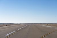 Endless Road in Texas Landscape