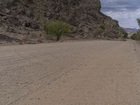 Endless Road Through South African Desert