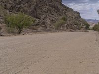 Endless Road Through South African Desert