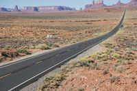 Endless Road Trip through the Red Rock Desert