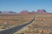 Endless Road Trip through the Red Rock Desert